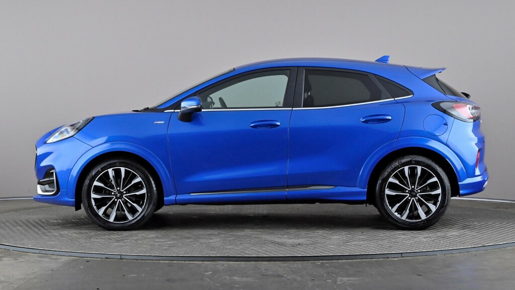 Ford Puma 1.0 Ecoboost Hybr Mhev 155 St-line Vignale Dct FP72JVA Blue #3