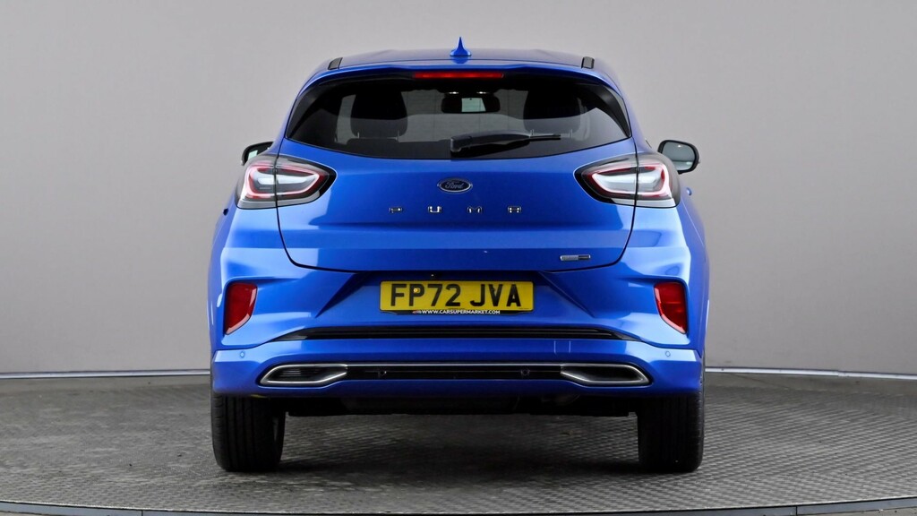 Ford Puma 1.0 Ecoboost Hybr Mhev 155 St-line Vignale Dct FP72JVA Blue #5