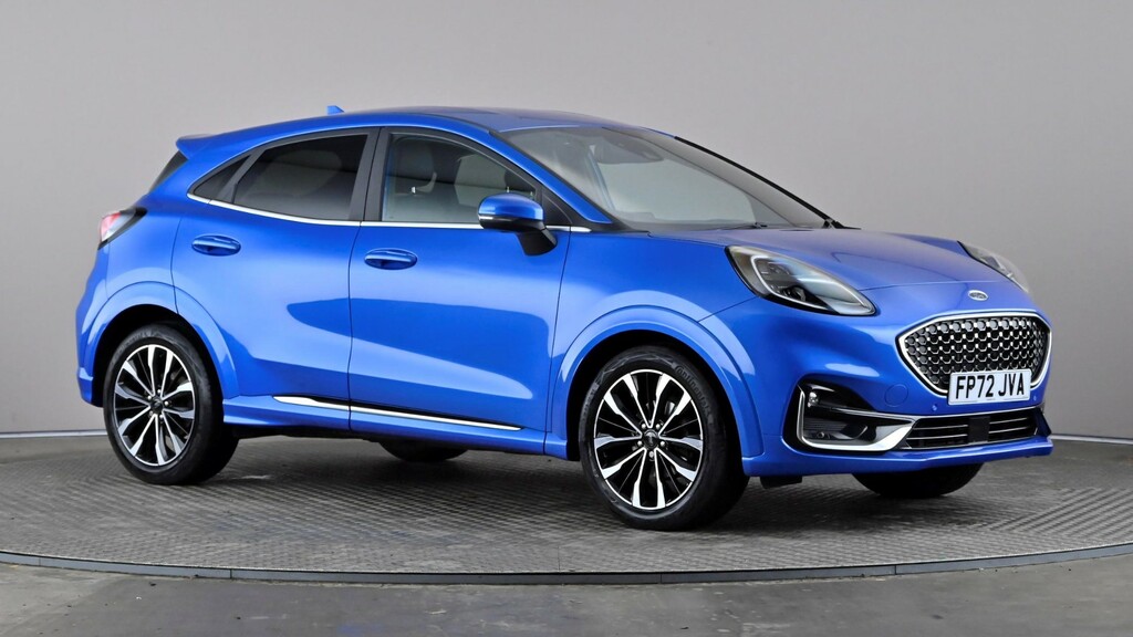 Ford Puma 1.0 Ecoboost Hybr Mhev 155 St-line Vignale Dct Blue