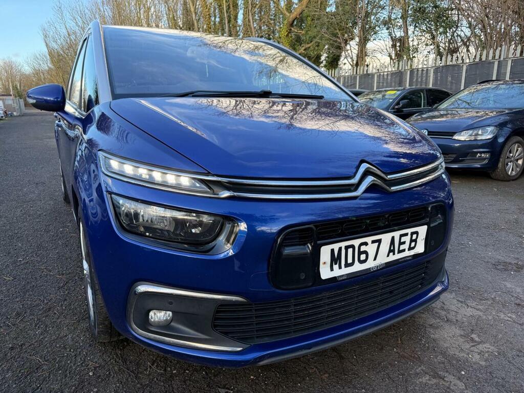 Citroen Grand C4 Picasso 1.6 Bluehdi Flair Eat6 Euro 6 Ss Blue #3
