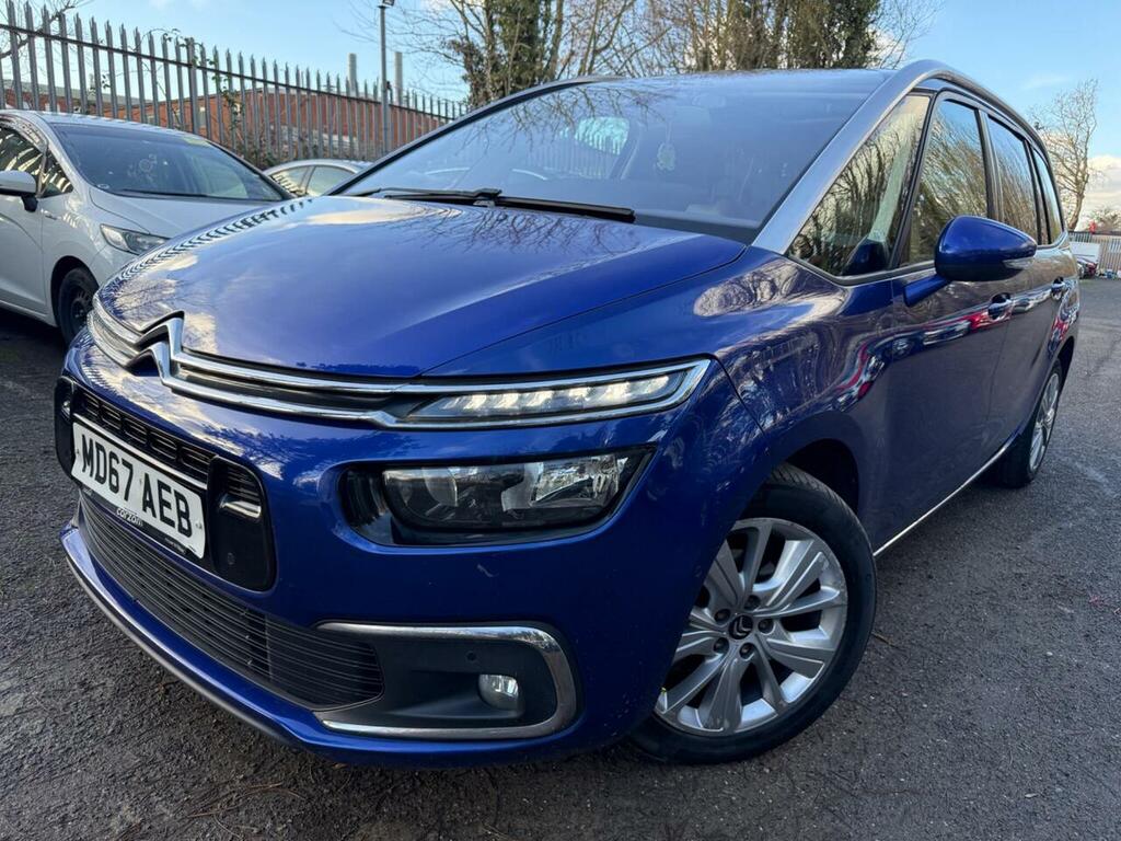 Citroen Grand C4 Picasso 1.6 Bluehdi Flair Eat6 Euro 6 Ss Blue #2