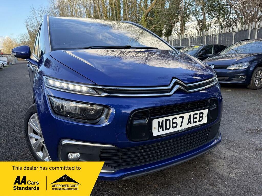 Citroen Grand C4 Picasso 1.6 Bluehdi Flair Eat6 Euro 6 Ss Blue