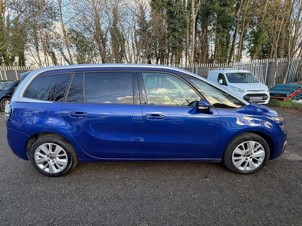 Citroen Grand C4 Picasso 1.6 Bluehdi Flair Eat6 Euro 6 Ss Blue #6