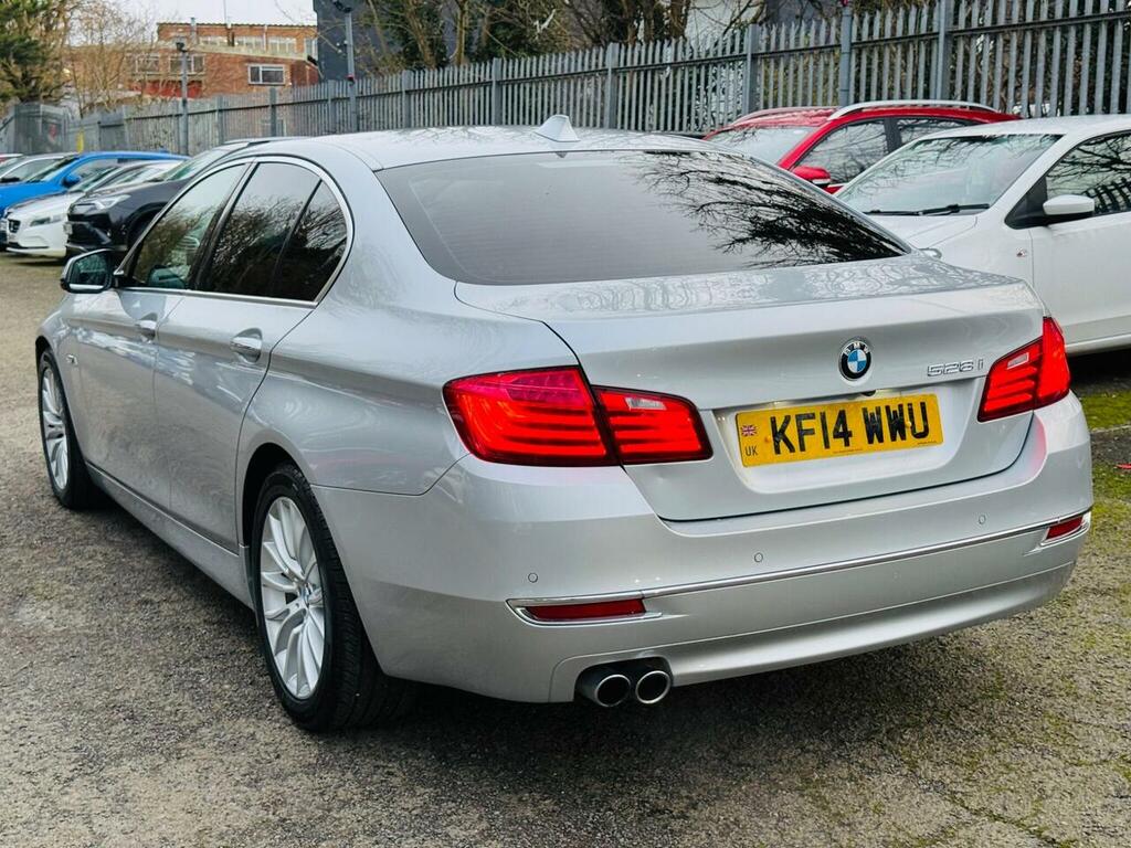 BMW 5 Series 2.0 528I Luxury Saloon Euro 6 Ss Silver #5