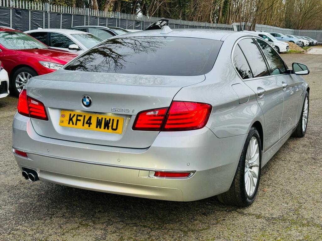 BMW 5 Series 2.0 528I Luxury Saloon Euro 6 Ss Silver #6