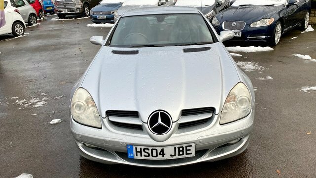 Mercedes-Benz SLK 2004 1.8 Slk200 Kompressor Convertible Silver #4