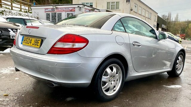 Mercedes-Benz SLK 2004 1.8 Slk200 Kompressor Convertible Silver #2