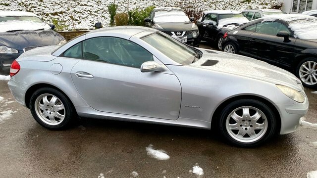 Mercedes-Benz SLK 2004 1.8 Slk200 Kompressor Convertible Silver #6