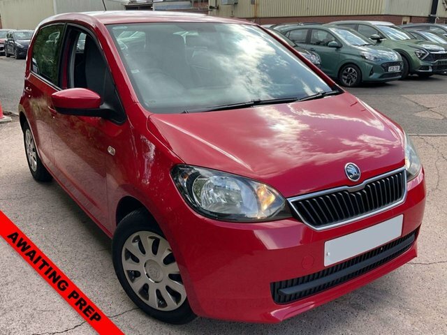 Skoda Citigo 2014 1.0 Mpi Greentech Se Hatchback Man Red