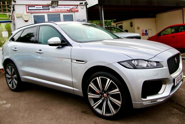 Jaguar F-Pace 2017 3.0 D300 V6 S Suv Awd Euro 6 DF61CAR Silver #6