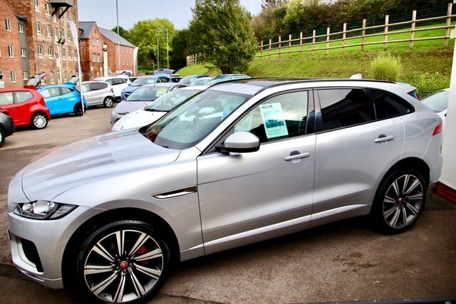 Jaguar F-Pace 2017 3.0 D300 V6 S Suv Awd Euro 6 DF61CAR Silver #5