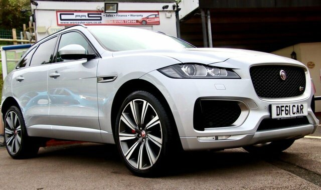 Jaguar F-Pace 2017 3.0 D300 V6 S Suv Awd Euro 6 DF61CAR Silver #2