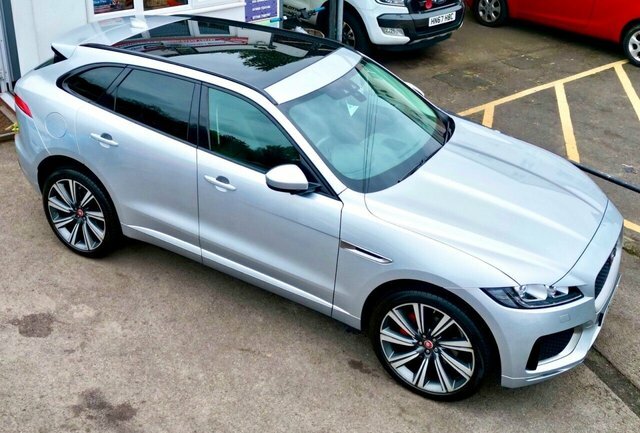 Jaguar F-Pace 2017 3.0 D300 V6 S Suv Awd Euro 6 DF61CAR Silver #3
