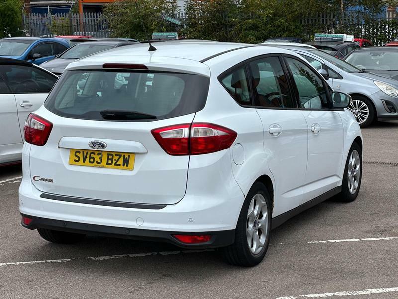 Ford C-Max 1.6 Zetec Euro 5 SV63BZW White #4
