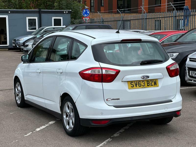 Ford C-Max 1.6 Zetec Euro 5 SV63BZW White #5