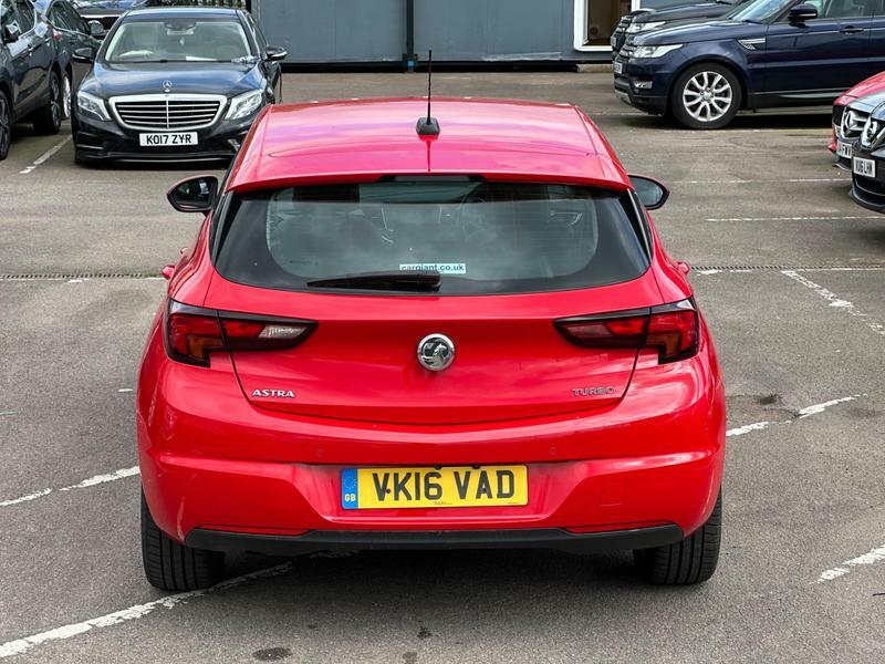 Vauxhall Astra 1.4I Turbo Elite Euro 6 VK16VAD Red #6