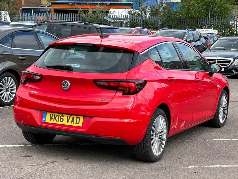 Vauxhall Astra 1.4I Turbo Elite Euro 6 VK16VAD Red #5