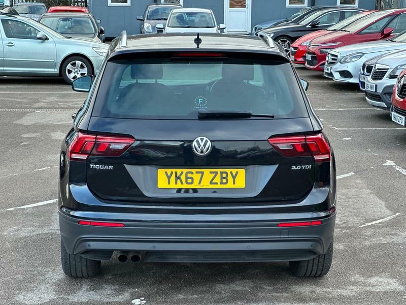 Volkswagen Tiguan 2.0 Tdi Se Dsg Euro 6 S S YK67ZBY Black #6