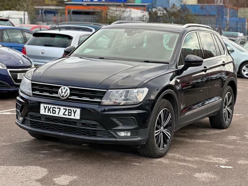 Volkswagen Tiguan 2.0 Tdi Se Dsg Euro 6 S S YK67ZBY Black #4
