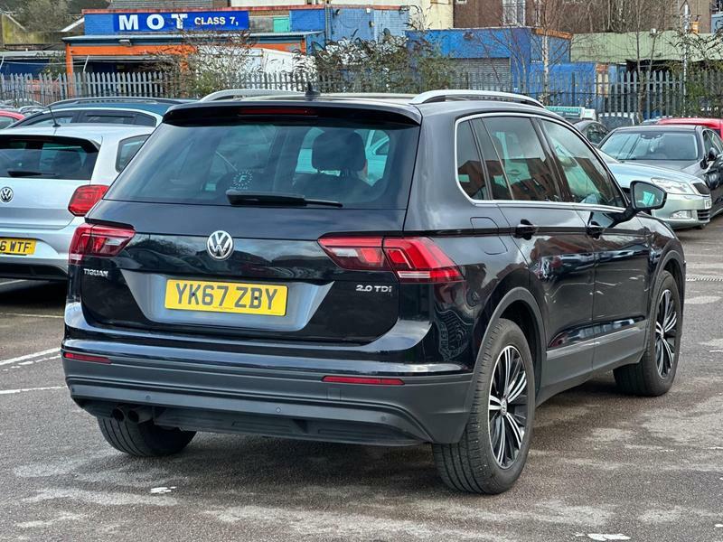 Volkswagen Tiguan 2.0 Tdi Se Dsg Euro 6 S S YK67ZBY Black #5