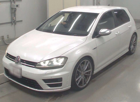 Volkswagen Golf 2.0 Tsi R White #2