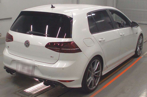 Volkswagen Golf 2.0 Tsi R White #4
