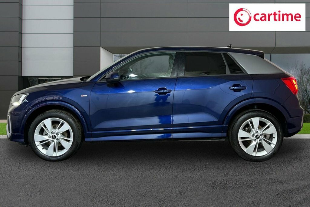 Audi Q2 1L S Line MH73KXU Blue #3