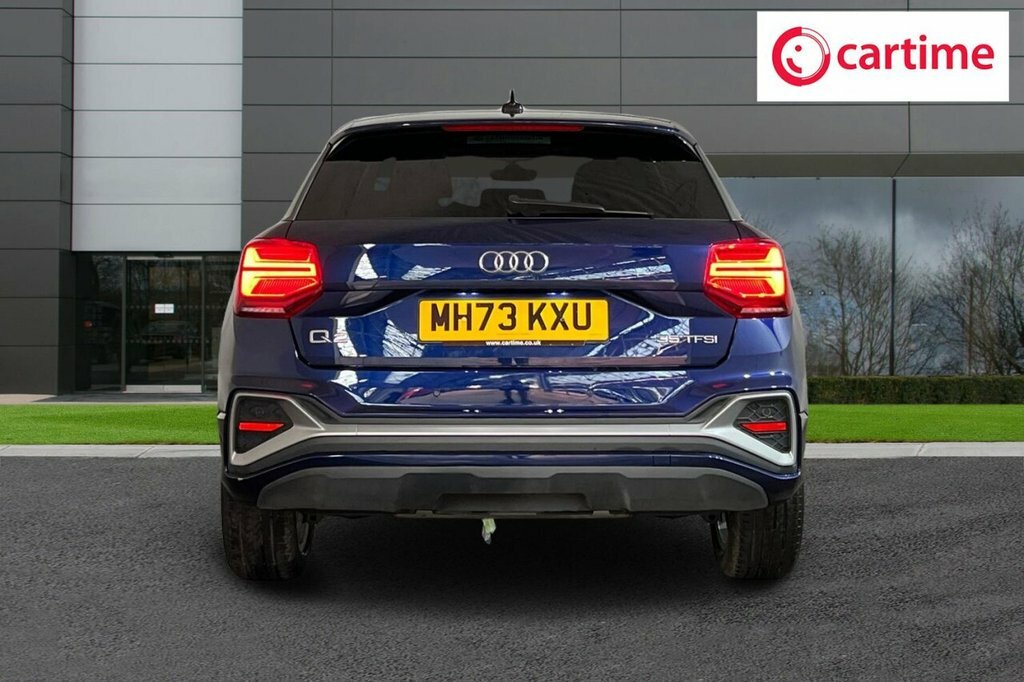 Audi Q2 1L S Line MH73KXU Blue #5