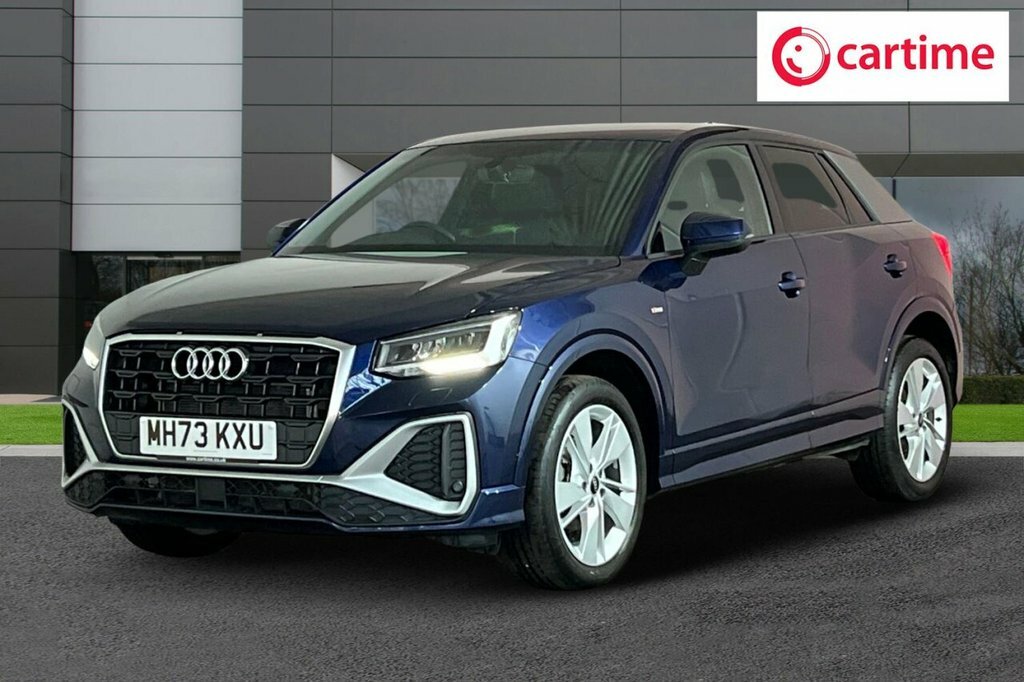 Audi Q2 1L S Line MH73KXU Blue #6