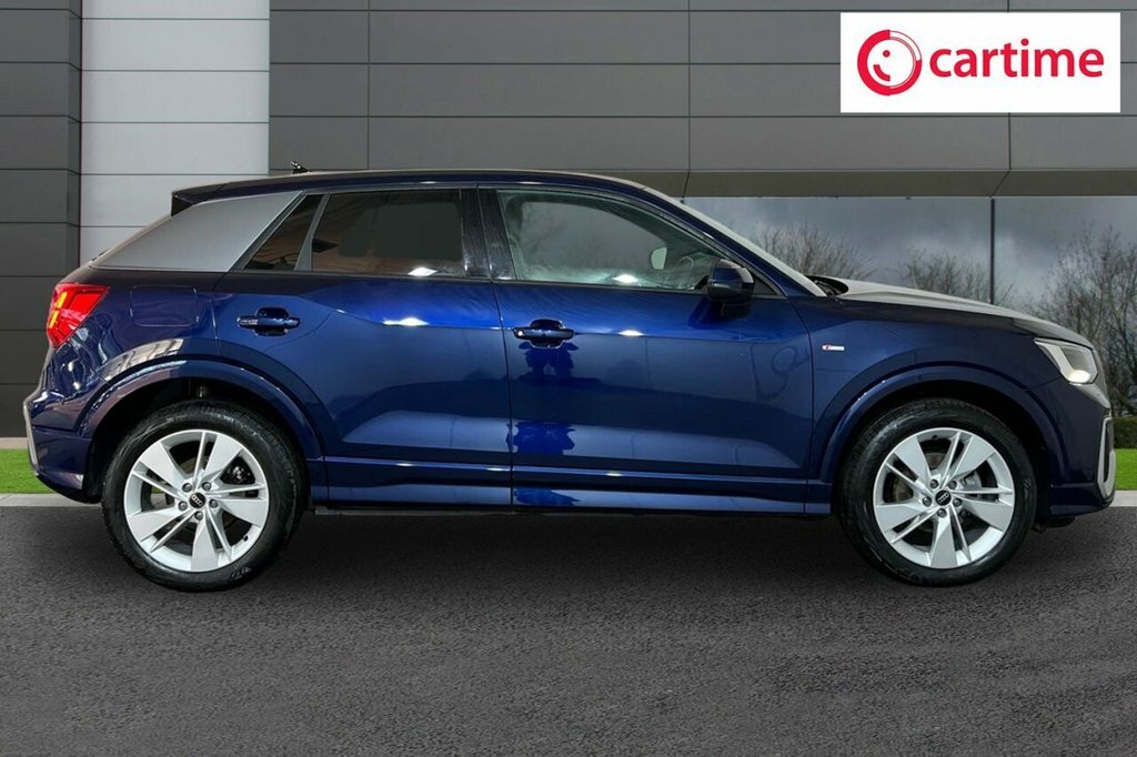 Audi Q2 1L S Line MH73KXU Blue #2