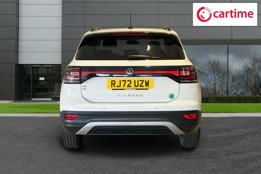 Volkswagen T-Cross 1L Black Edition RJ72UZW White #6