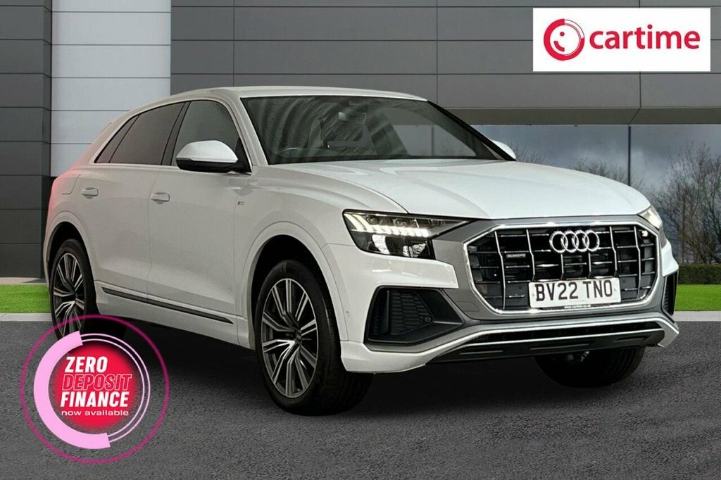 Audi Q8 3L S Line White