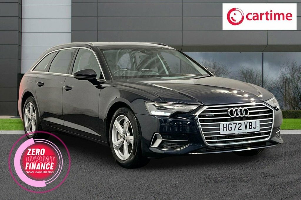 Audi A6 Avant 2L Sport HG72VBJ Blue