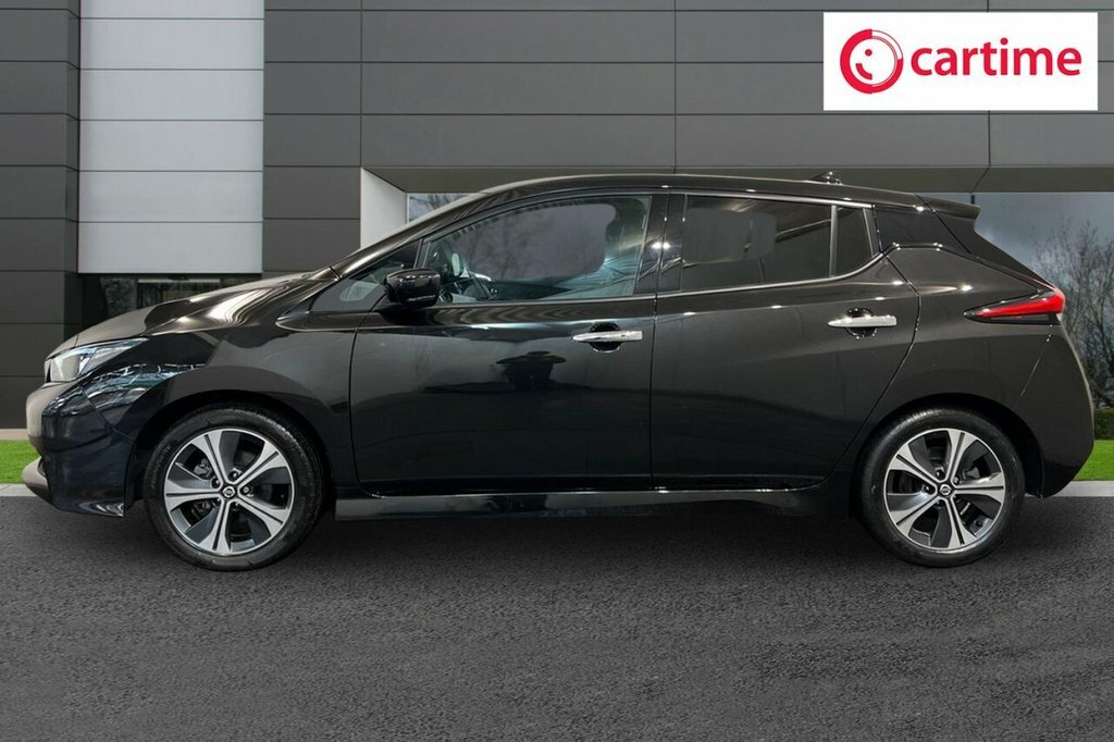 Nissan Leaf Hatchback LT71HZM Black #3