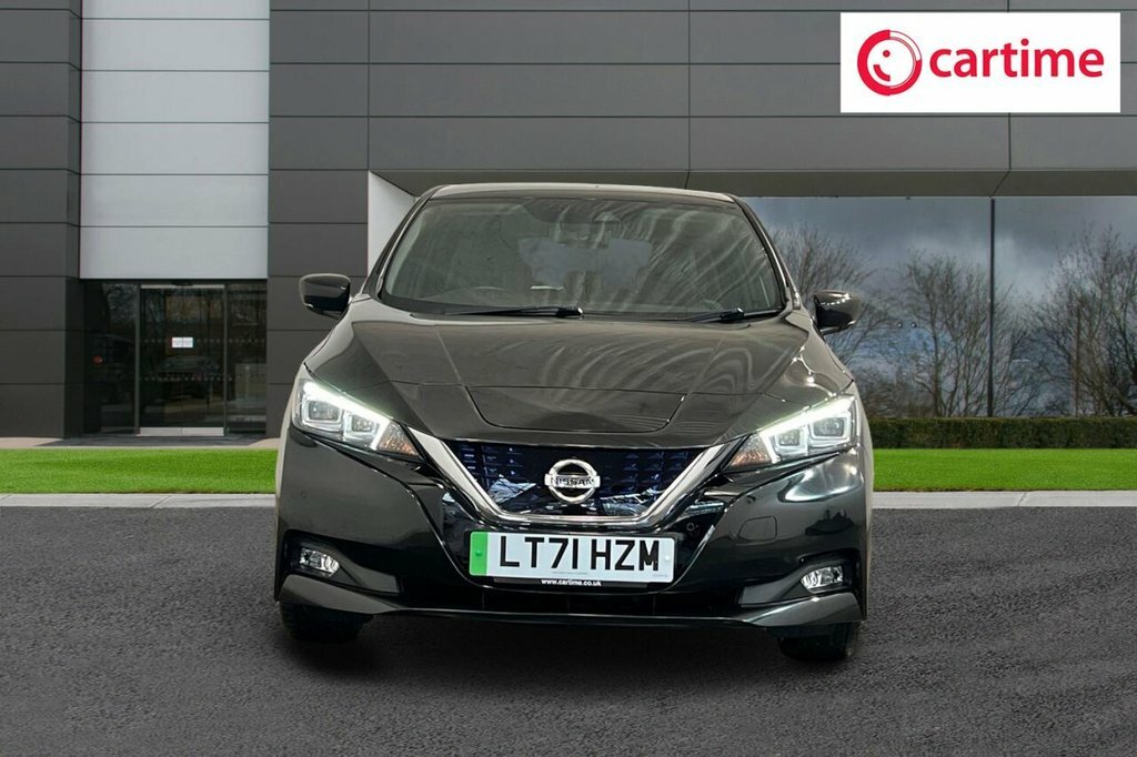 Nissan Leaf Hatchback LT71HZM Black #4