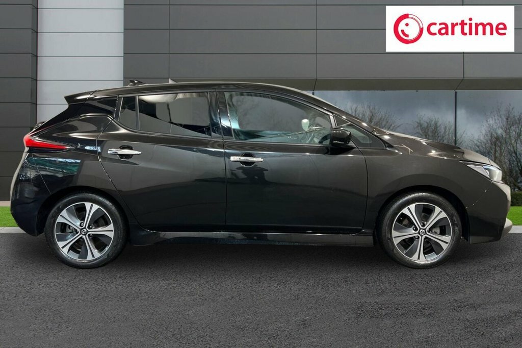 Nissan Leaf Hatchback LT71HZM Black #2