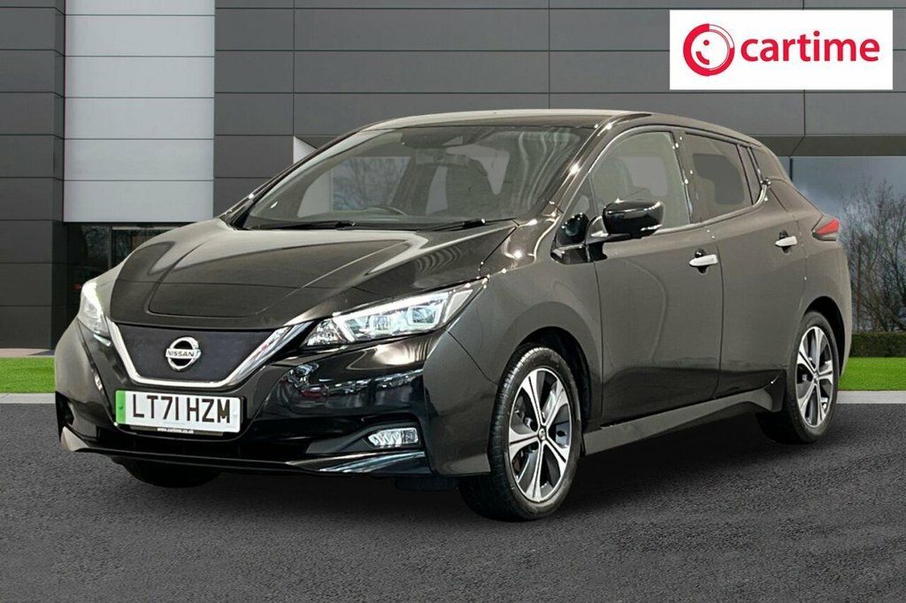 Nissan Leaf Hatchback LT71HZM Black #6