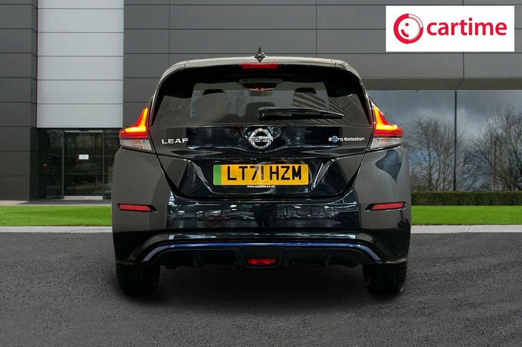 Nissan Leaf Hatchback LT71HZM Black #5