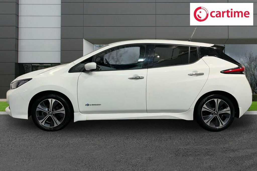 Nissan Leaf Hatchback DL69RTU White #3