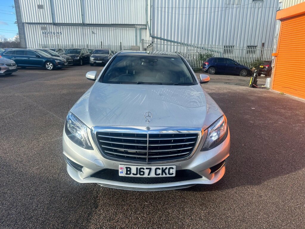 Mercedes-Benz S Class 3.0 S350ld V6 Amg Line Premium G-tronic Euro 6 BJ67CKC Silver #2
