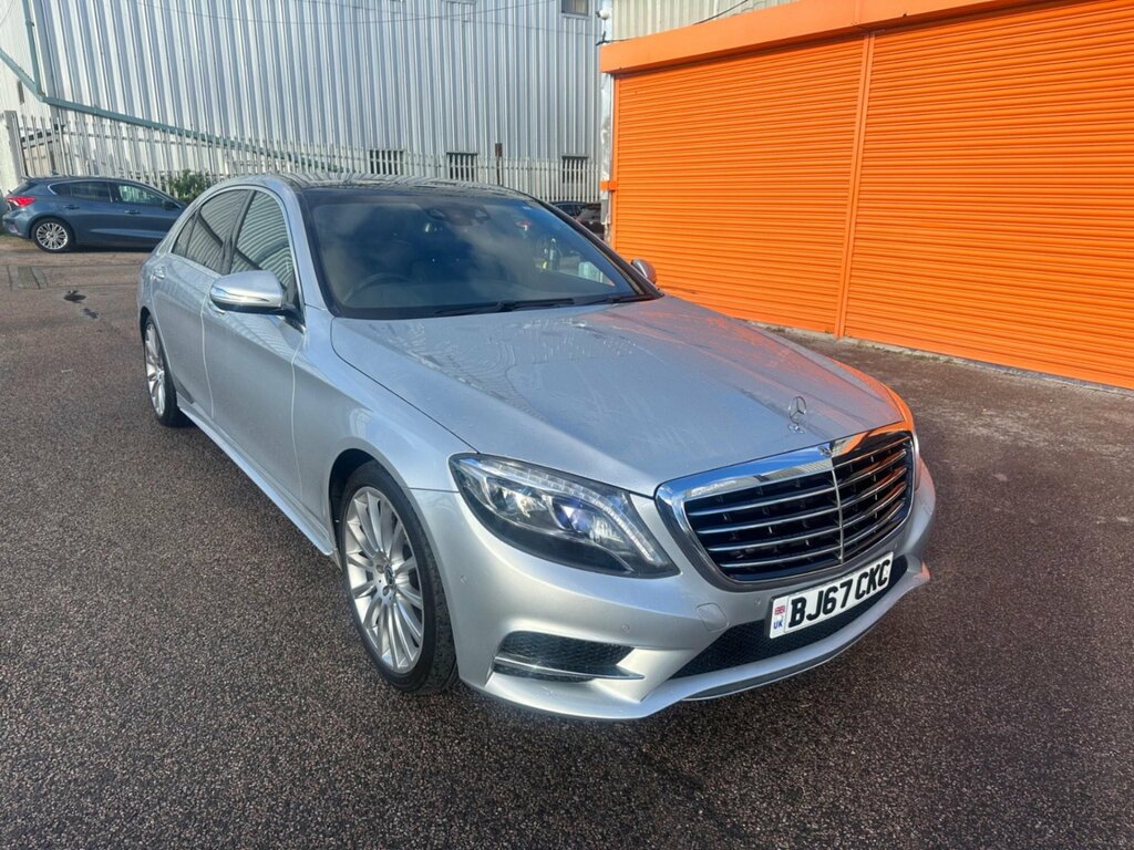 Mercedes-Benz S Class 3.0 S350ld V6 Amg Line Premium G-tronic Euro 6 Silver
