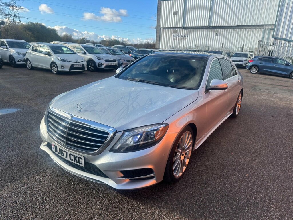 Mercedes-Benz S Class 3.0 S350ld V6 Amg Line Premium G-tronic Euro 6 BJ67CKC Silver #3