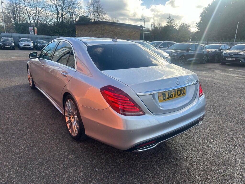 Mercedes-Benz S Class 3.0 S350ld V6 Amg Line Premium G-tronic Euro 6 BJ67CKC Silver #5