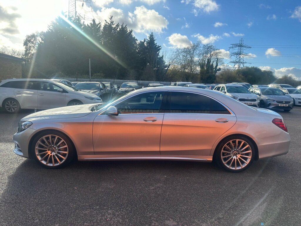 Mercedes-Benz S Class 3.0 S350ld V6 Amg Line Premium G-tronic Euro 6 BJ67CKC Silver #4