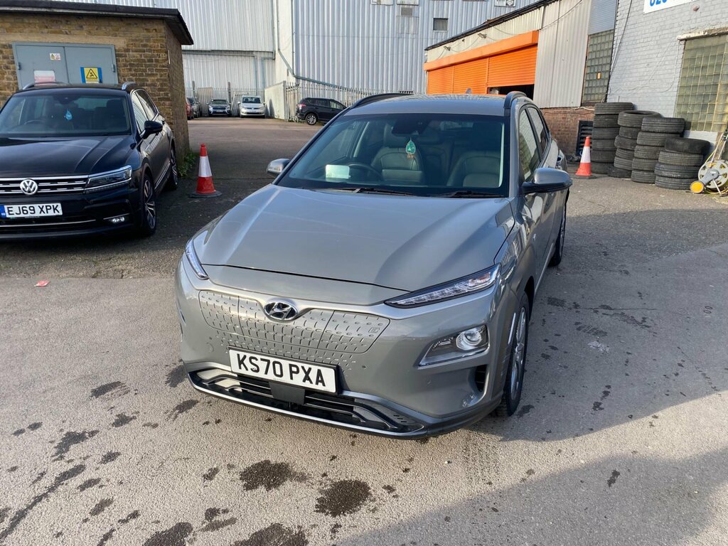 Hyundai Kona 64Kwh Premium Se 7Kw Charger KS70PXA Grey #2