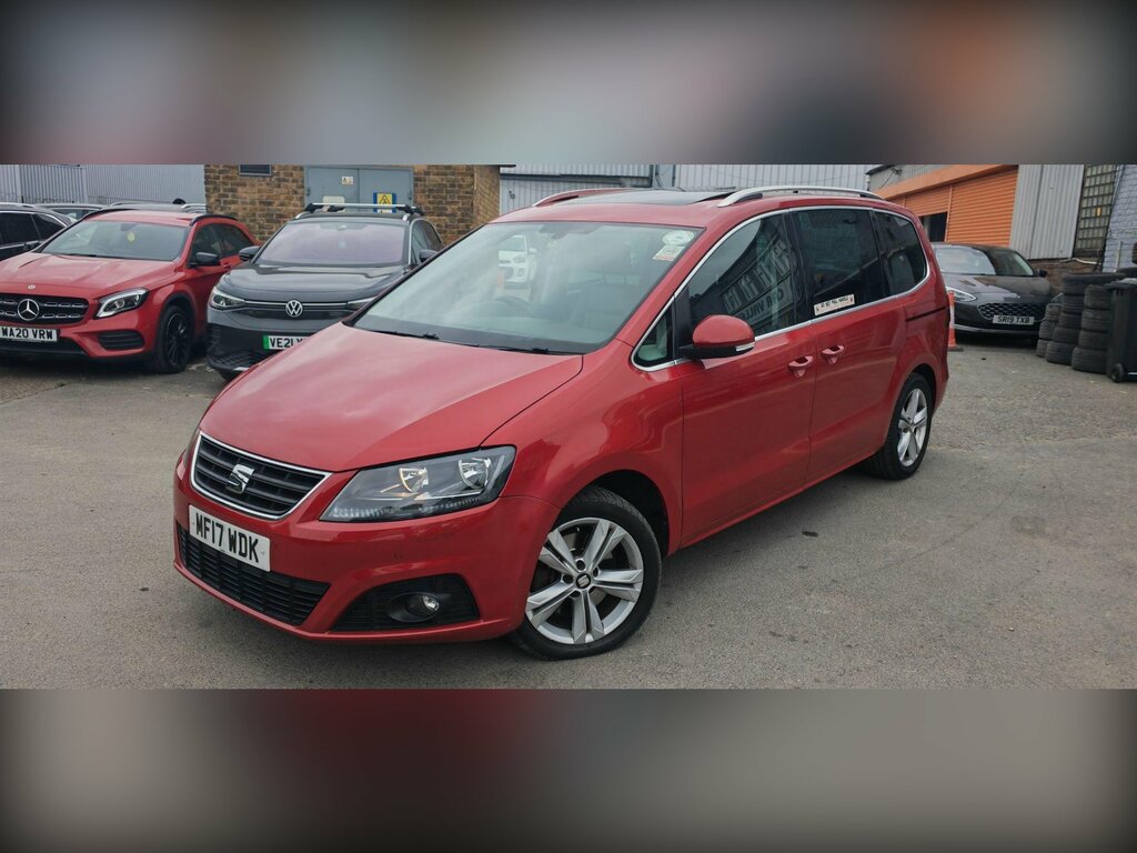 Seat Alhambra 2.0 Tdi Se Lux Dsg Euro 6 Ss MF17WDK Red #2