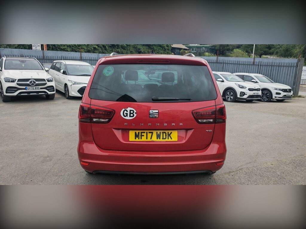 Seat Alhambra 2.0 Tdi Se Lux Dsg Euro 6 Ss MF17WDK Red #5