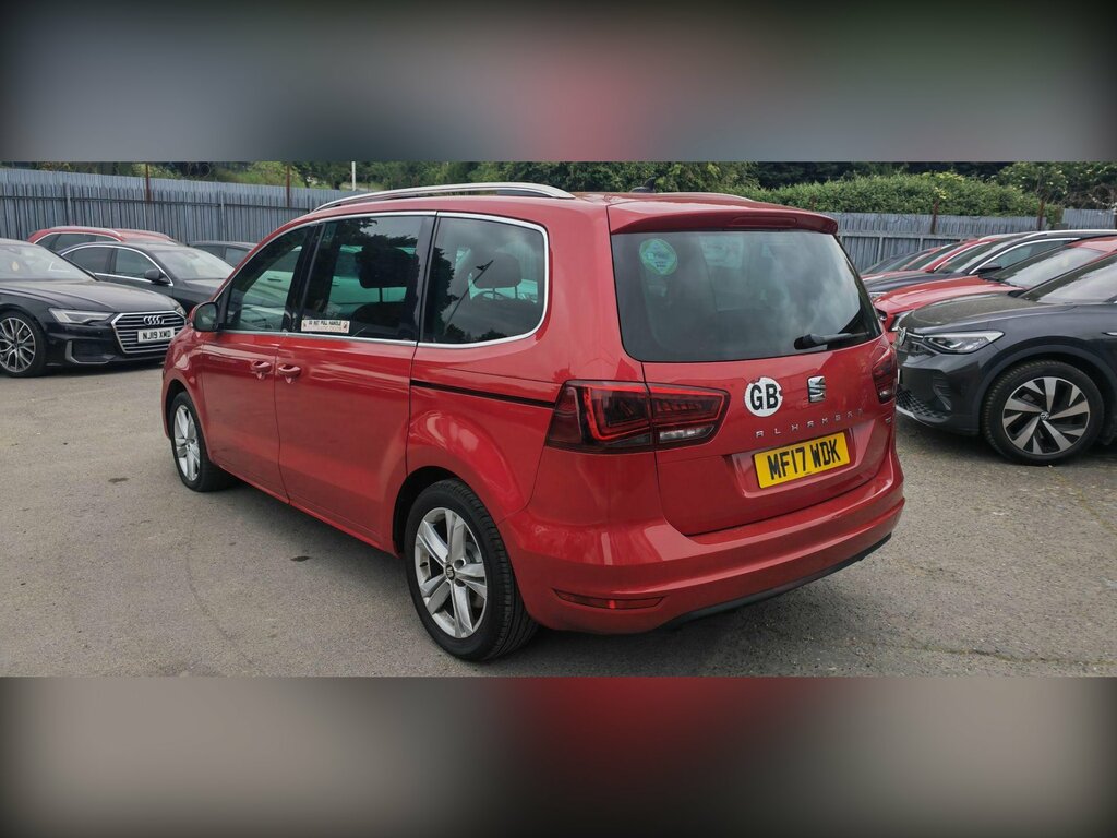 Seat Alhambra 2.0 Tdi Se Lux Dsg Euro 6 Ss MF17WDK Red #6