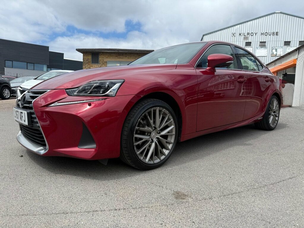 Lexus IS 2.5 300H Premier E-cvt Euro 6 Ss LY67AFJ Red #3