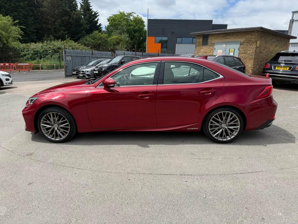 Lexus IS 2.5 300H Premier E-cvt Euro 6 Ss LY67AFJ Red #5
